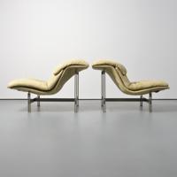 Pair of Giovanni Offredi WAVE Lounge Chairs - Sold for $3,712 on 10-26-2024 (Lot 29).jpg